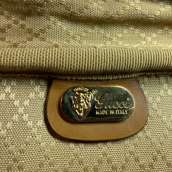 Gucci carry-on  suitcase. 70s vintage - Picture 11 of 12